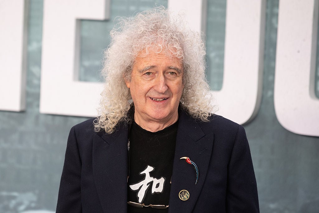 LONDON, ENGLAND - AUGUST 20: Brian May attends "The Dog Stars" World Premiere at Odeon Luxe Leicester Square on August 20, 2026 in London, England. (Photo by Jo Hale/FilmMagic)