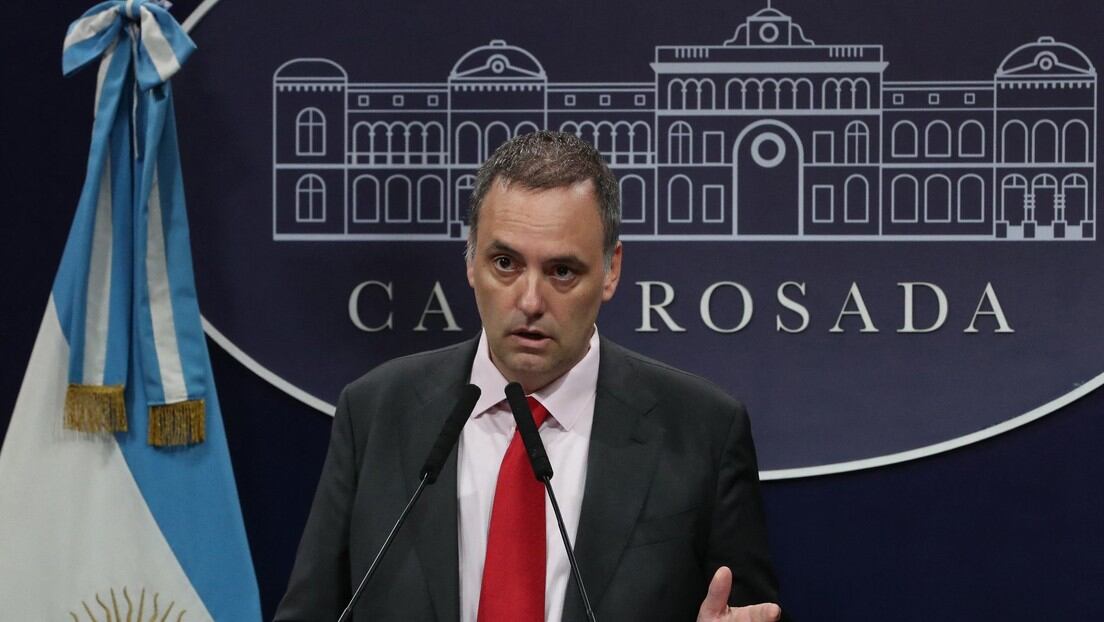 Portavoz presidencial Manuel Adorni - AFP