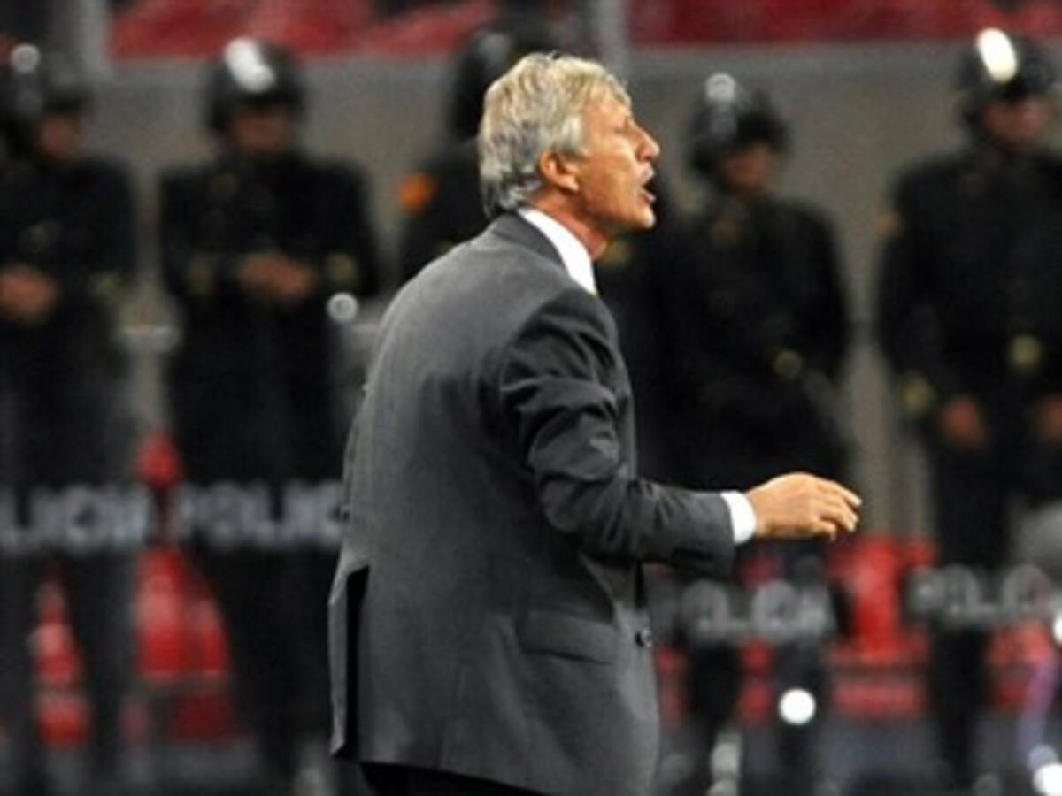 La eliminatoria está pareja: José Pekerman