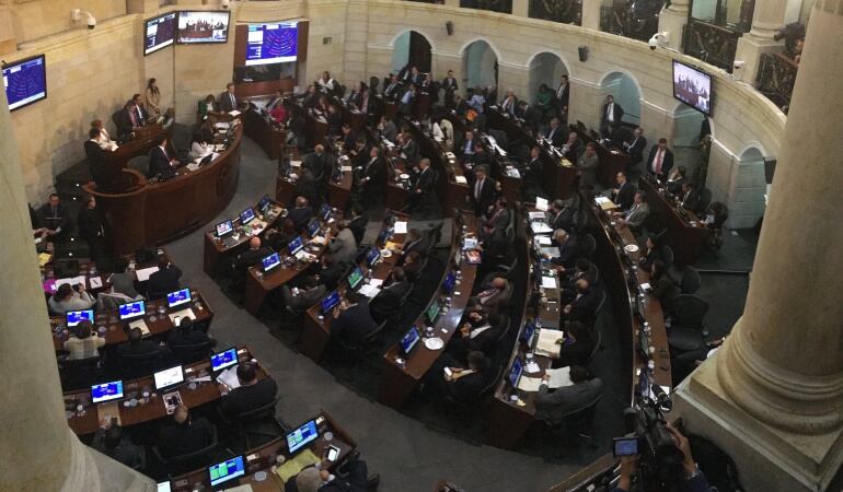 Plenaria del Senado.