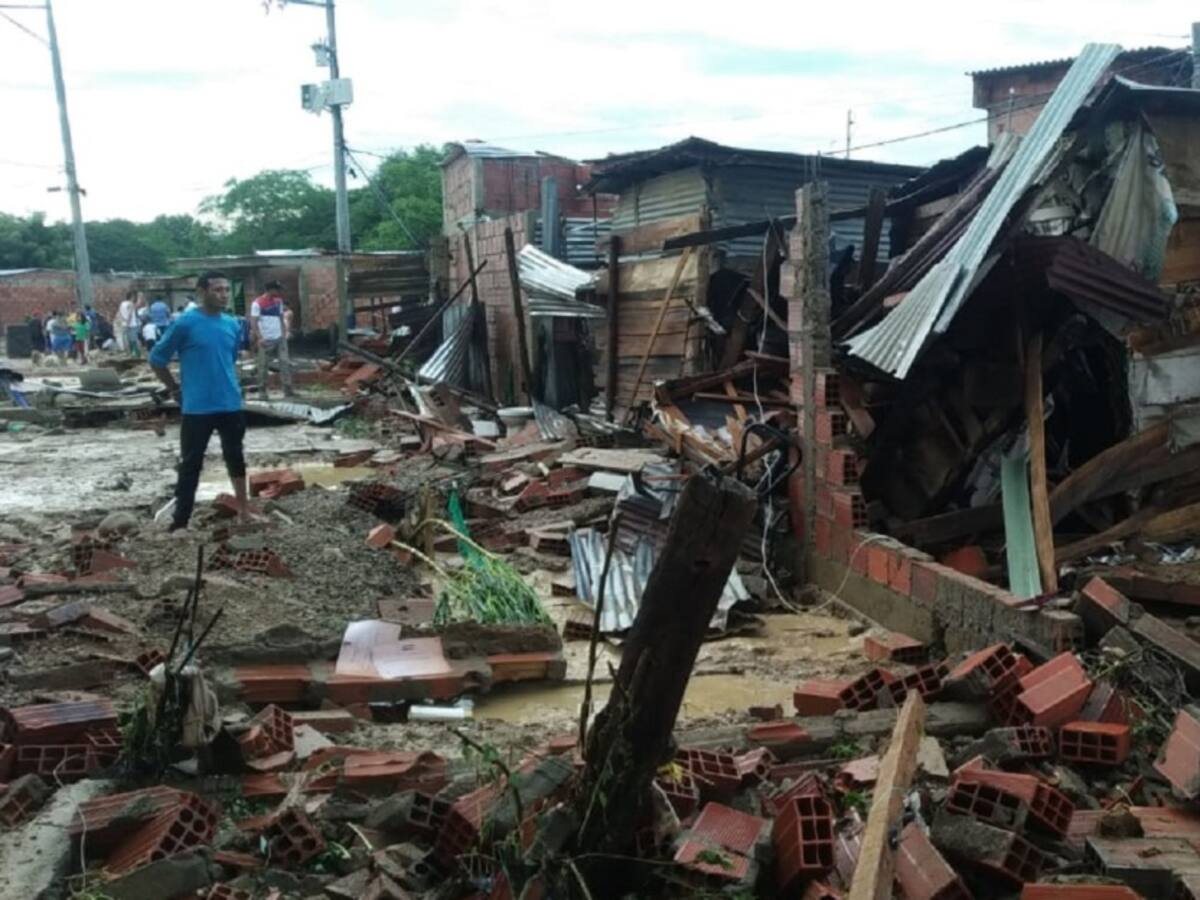 VIDEO: 77 viviendas arrasadas por las lluvias en Cúcuta