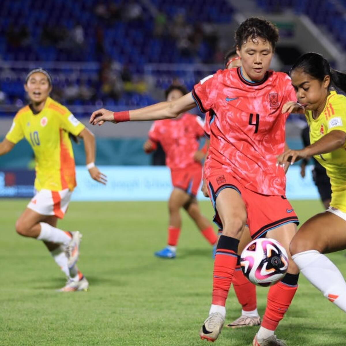 Colombia inicia el Mundial Femenino Sub-17 con empate ante Corea del Sur