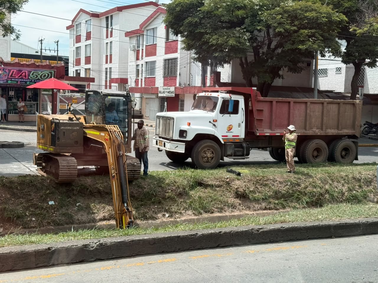 EMCALI renovará su maquinaria para mejorar su atención ante emergencias. Foto: EMCALI.