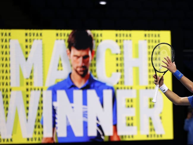 Djokovic se estrenó en el Torneo de Maestros con una contundente victoria