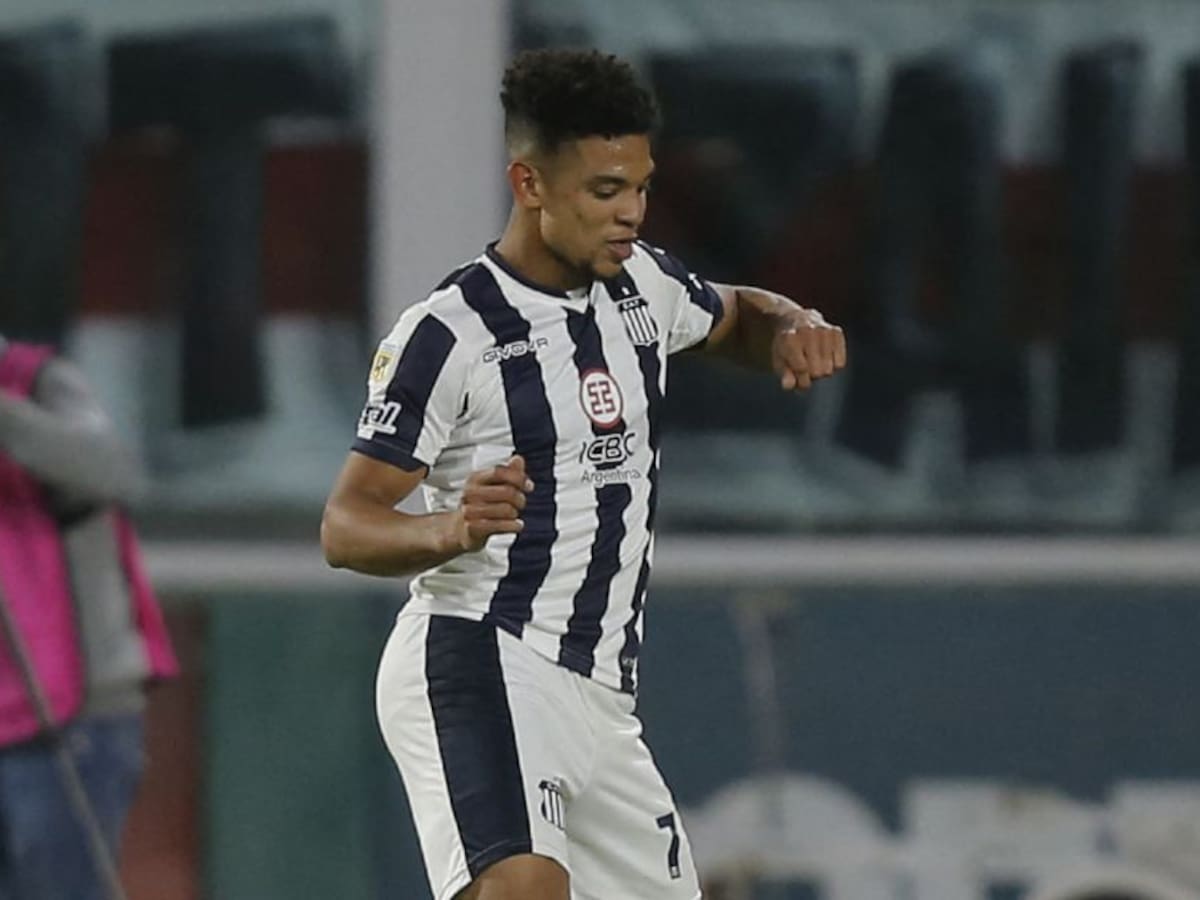 Diego Valoyes anotó gol con el que Talleres venció a River Plate