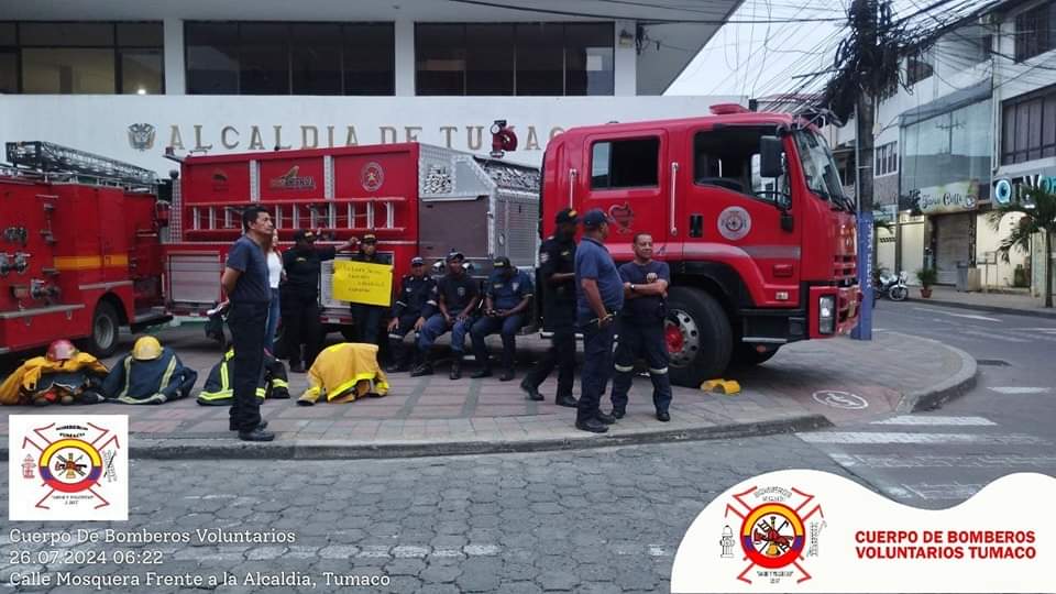 Estación Bomberos Tumaco- Foto: Bomberos Tumaco
