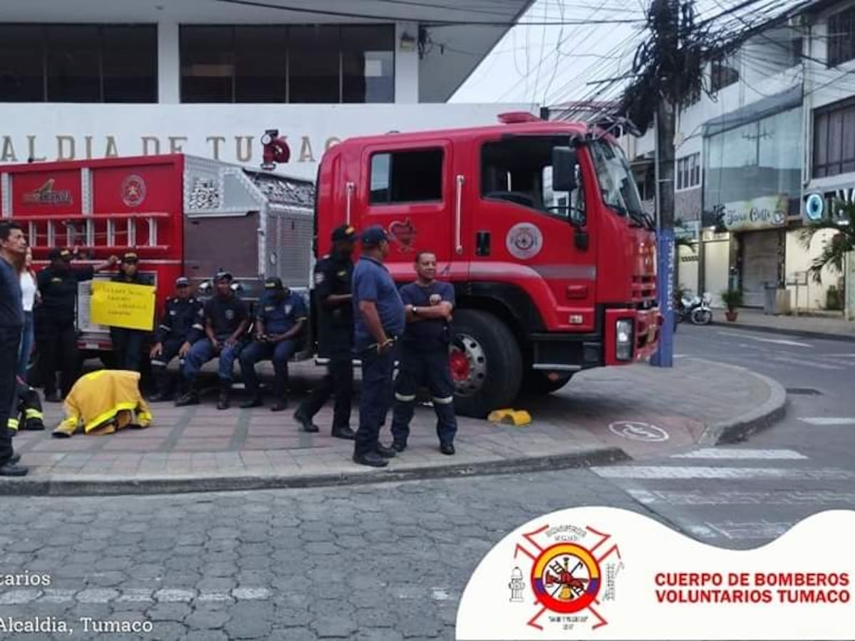 Bomberos de Tumaco cesan sus actividades por falta de recursos