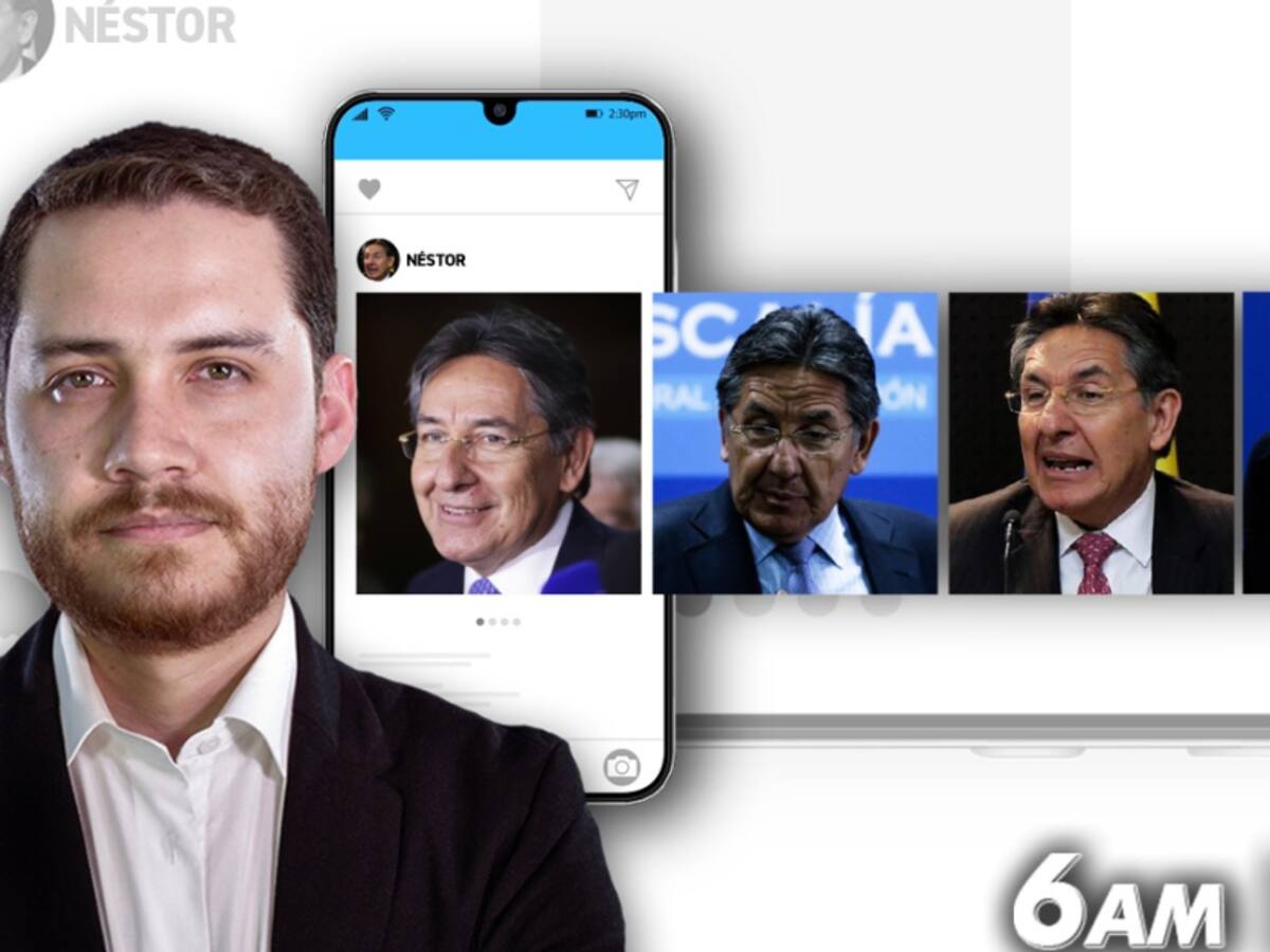 Las poses de la nueva defensa de Néstor Humberto