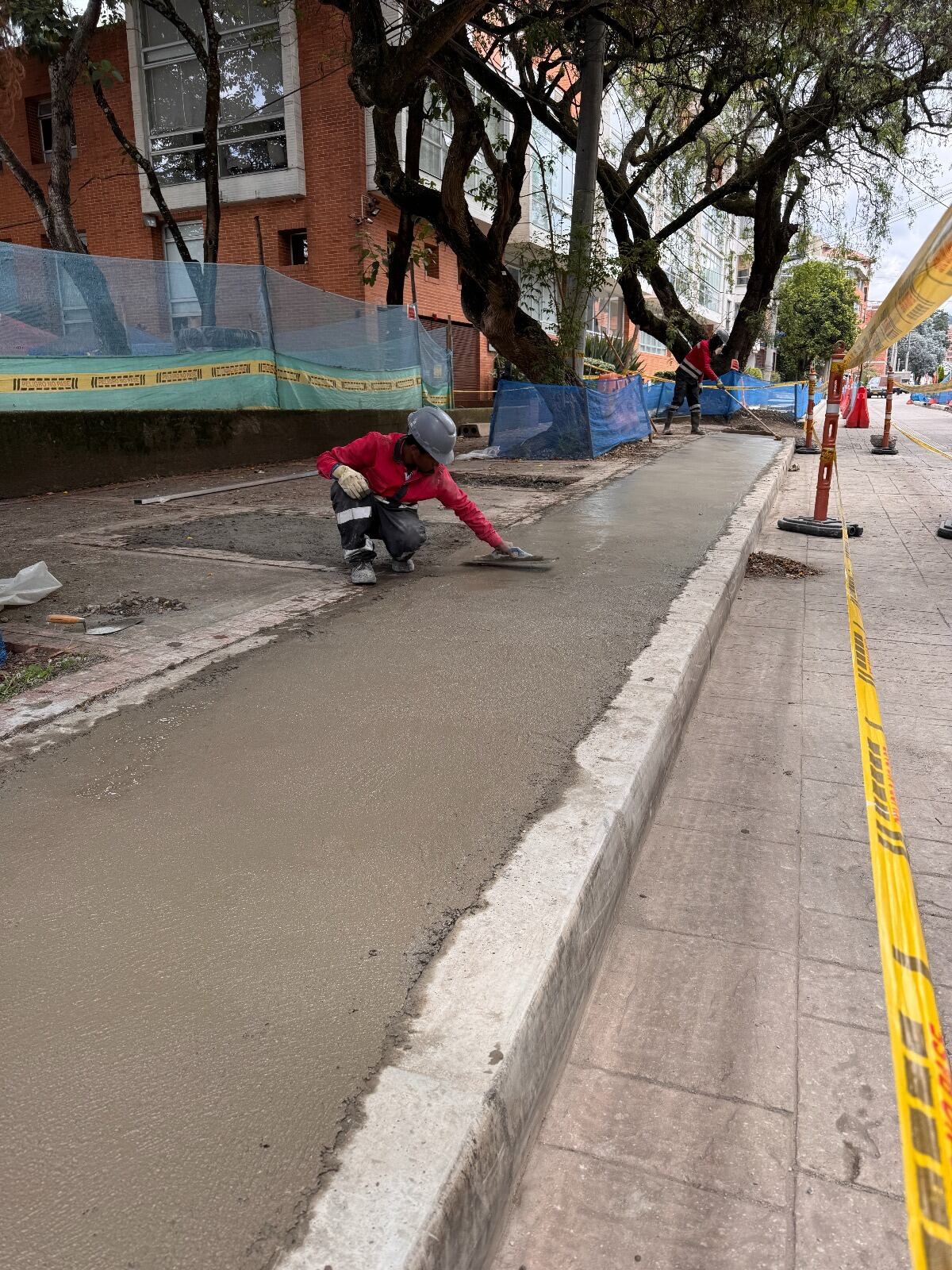 Distrito tomó posesión de 13 tramos de las obras de la Plaza Fundacional. Foto: IDU.