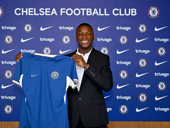 Moisés Caicedo fichó por el Chelsea. (Photo by Darren Walsh/Chelsea FC via Getty Images)