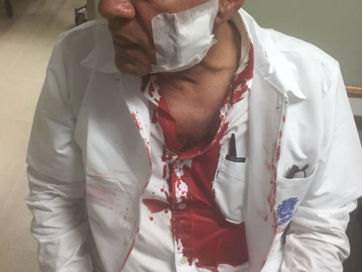 En disturbios terminó marcha por la salud en Medellín