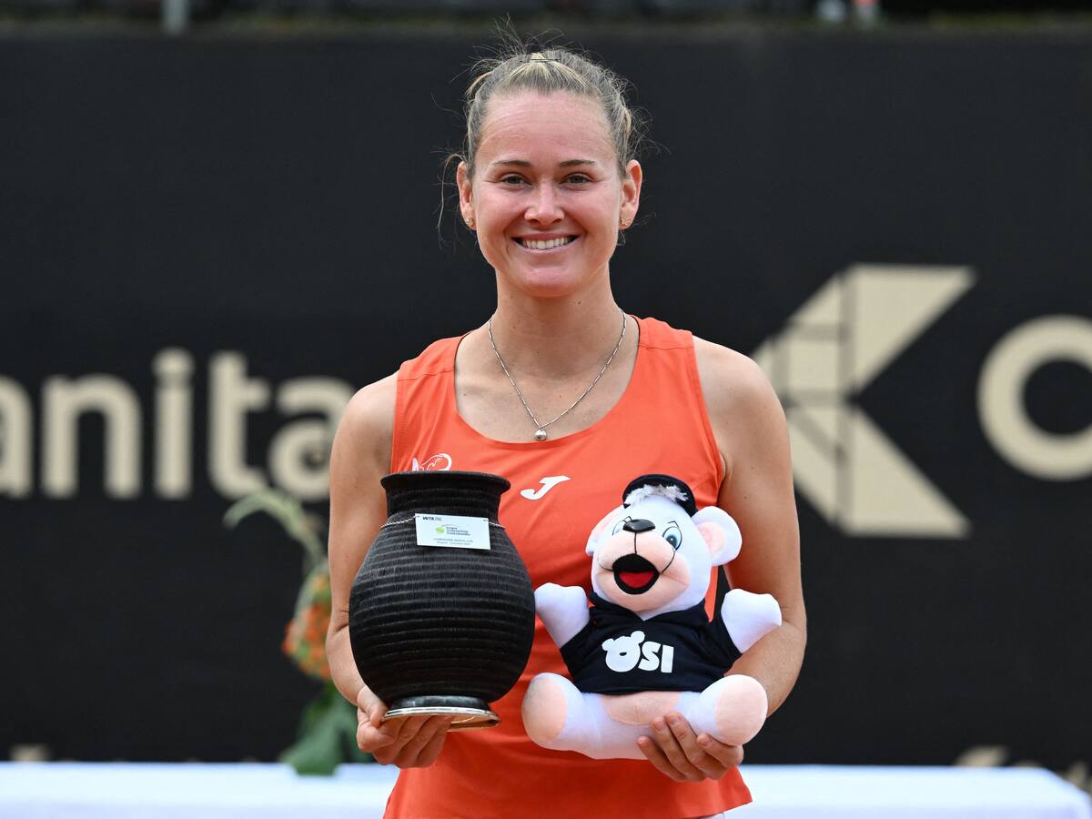 Marie Bouzkova, campeona del Bogotá WTA 250