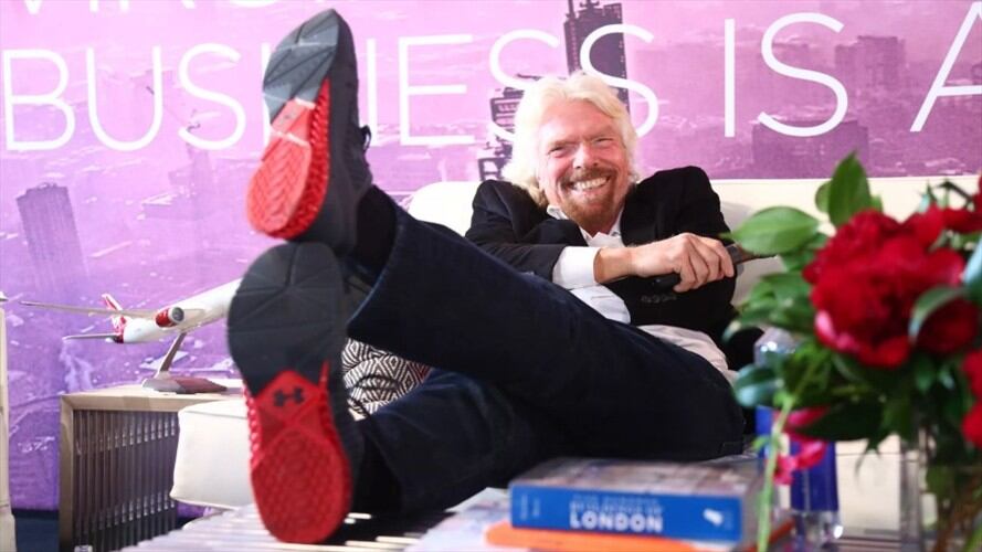 Richard Branson. Foto: https://www.virgin.com