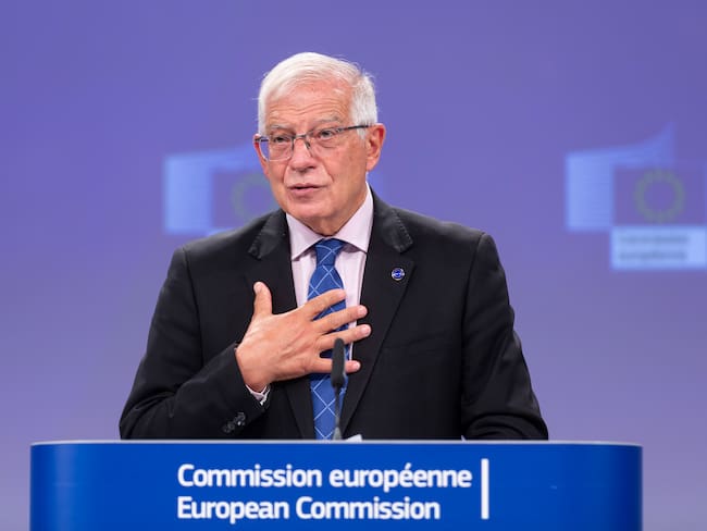 Josep Borrell, alto representante de la Unión Europea para Asuntos Exteriores y Política de Seguridad. (Photo by Thierry Monasse/Getty Images)