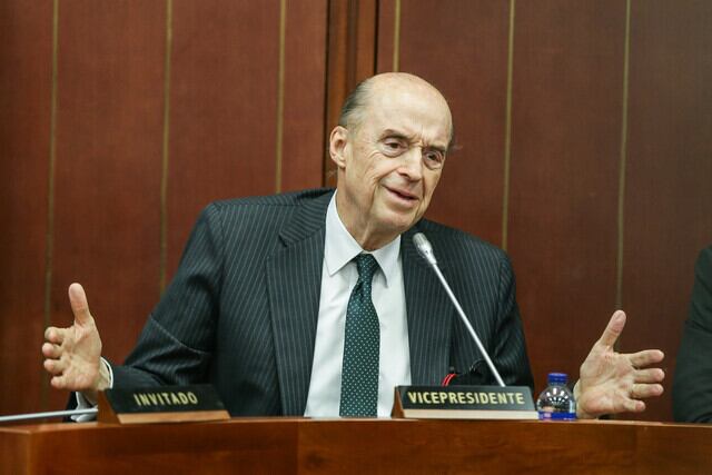 Canciller Álvaro Leyva. Foto: (Colprensa - John Paz)