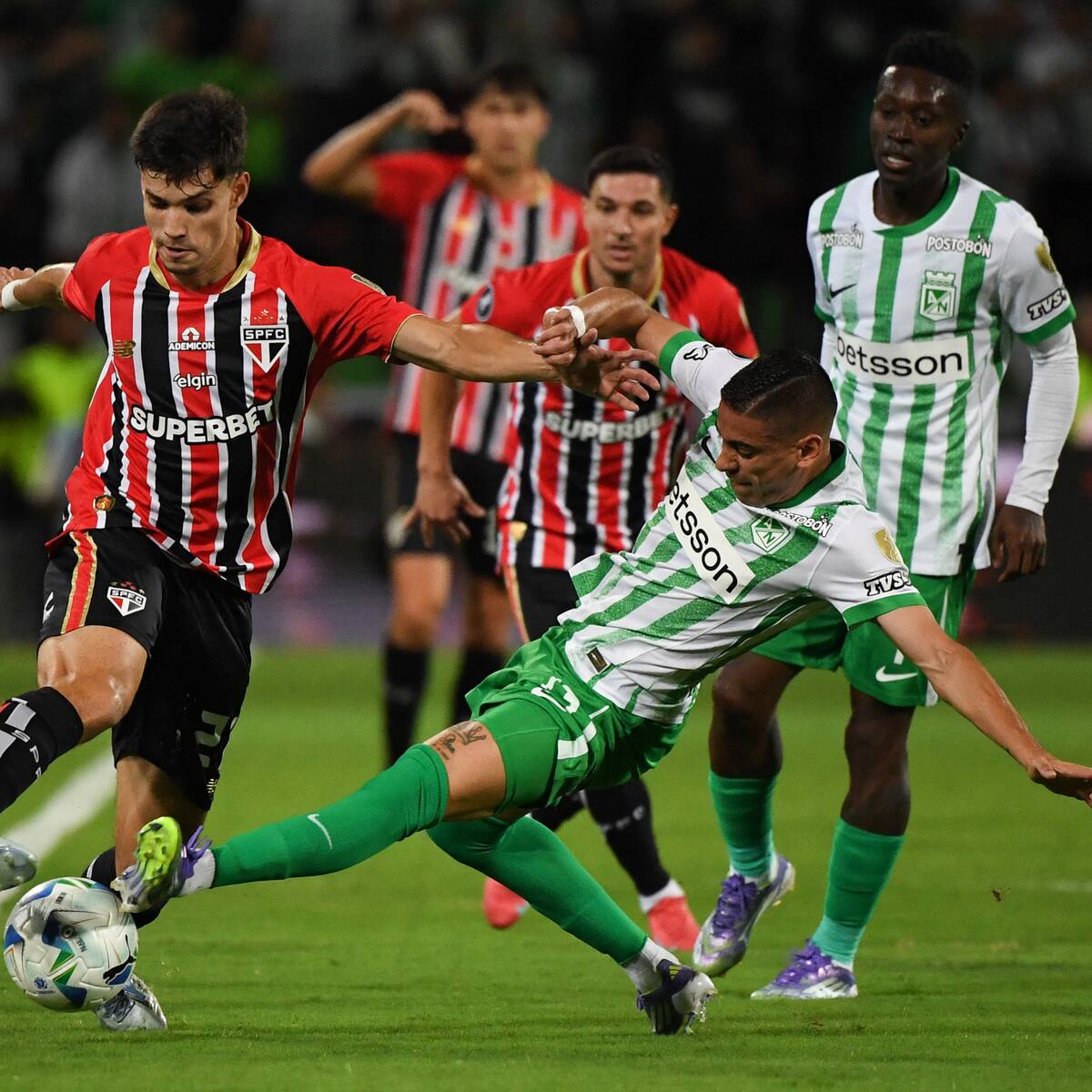 ¿Cuándo es el partido de vuelta entre Sao Paulo y Nacional en octavos de final de Copa Libertadores?