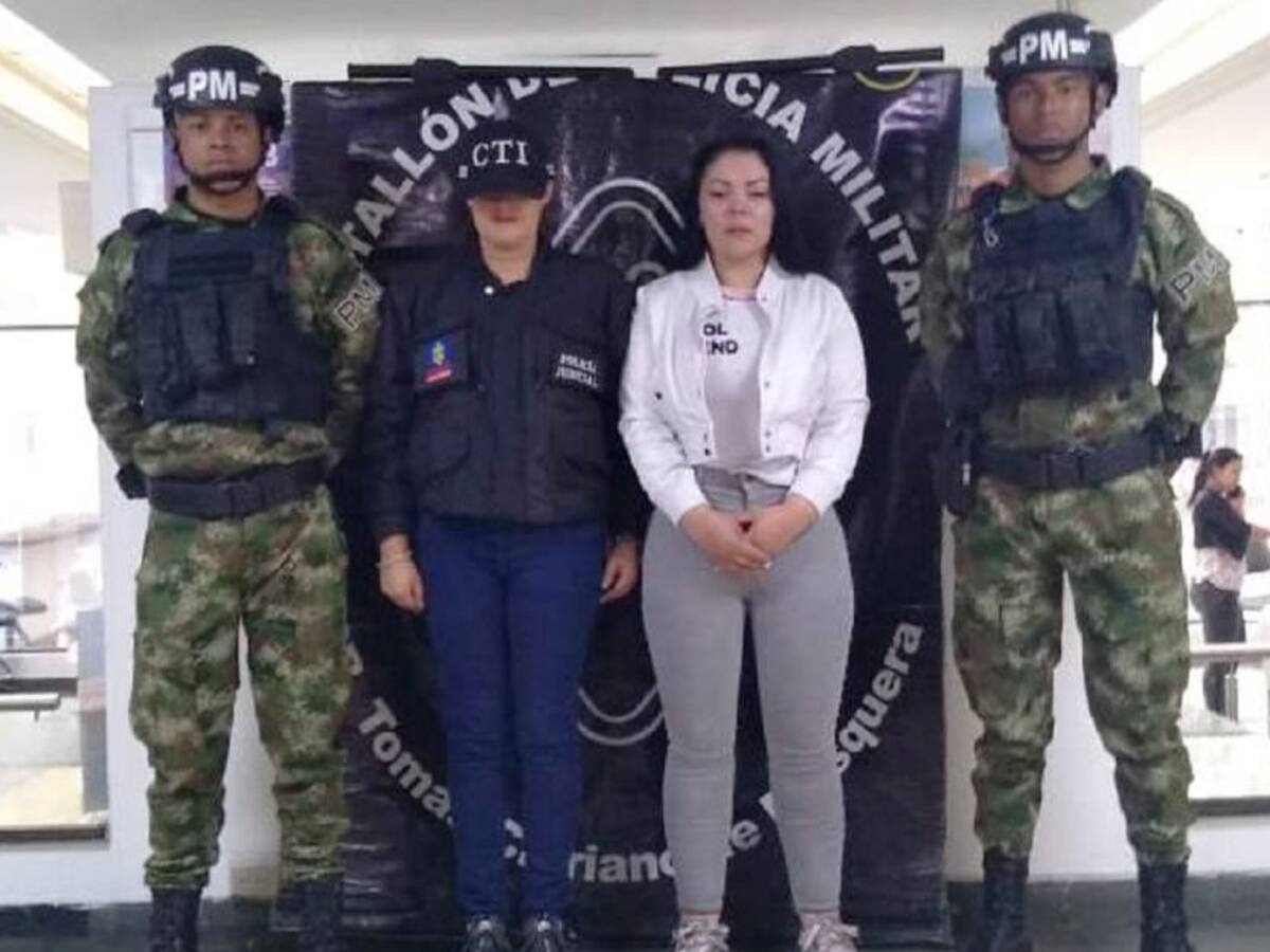Fue capturada una de las 5 colombianas más buscadas por Interpol