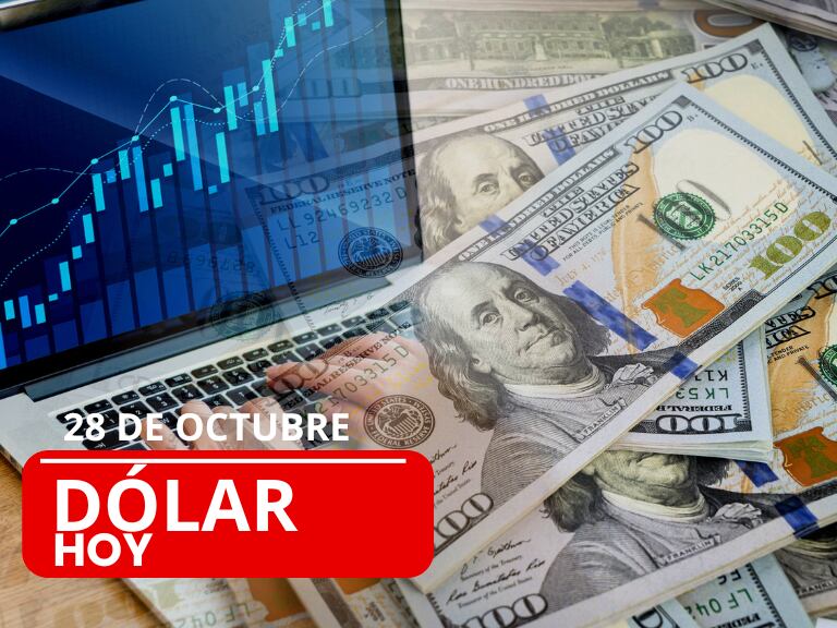 Billetes de 100 dólar con gráficas/ foto vía Getty Images