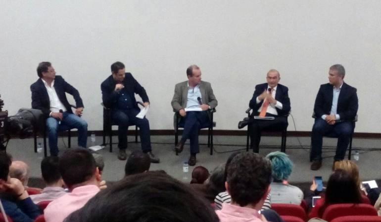 Candidatos a la presidencia en Manizales