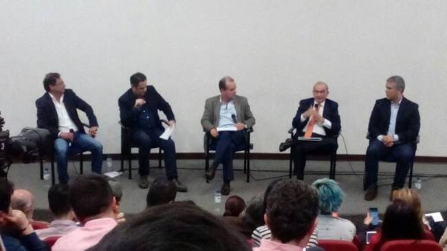 Candidatos a la presidencia en Manizales