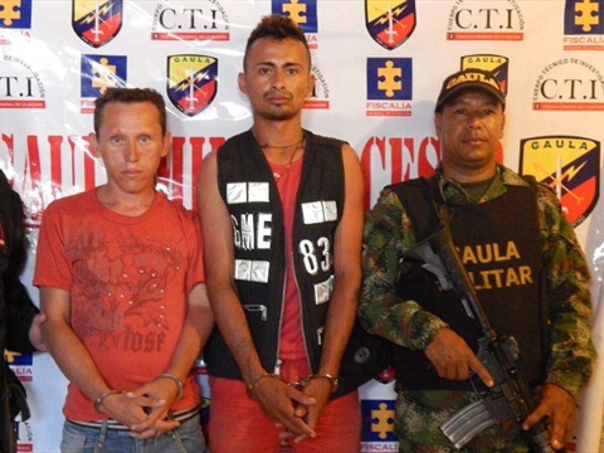 Ejército captura tres extorsionistas en El Copey, Cesar