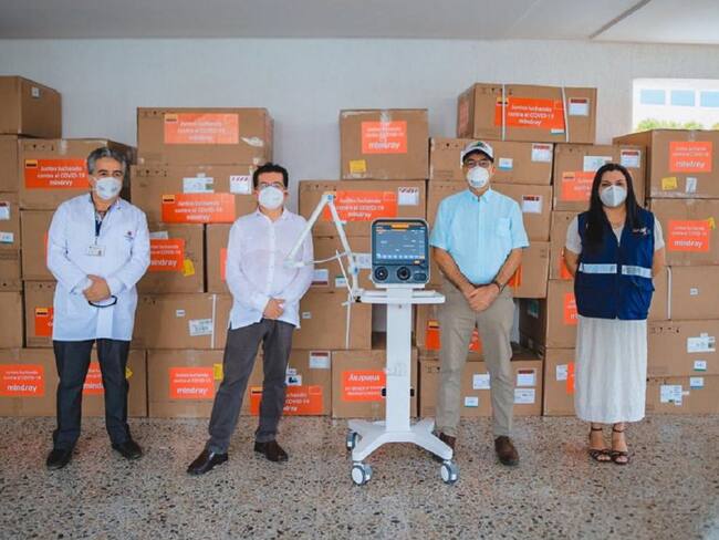 Cartagena recibirá 40 ventiladores para atender pacientes con Coronavirus