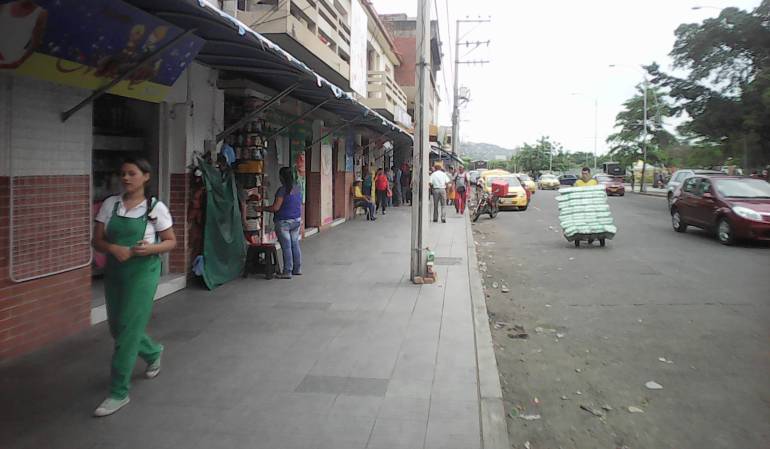 Avenida sexta centro de Cúcuta