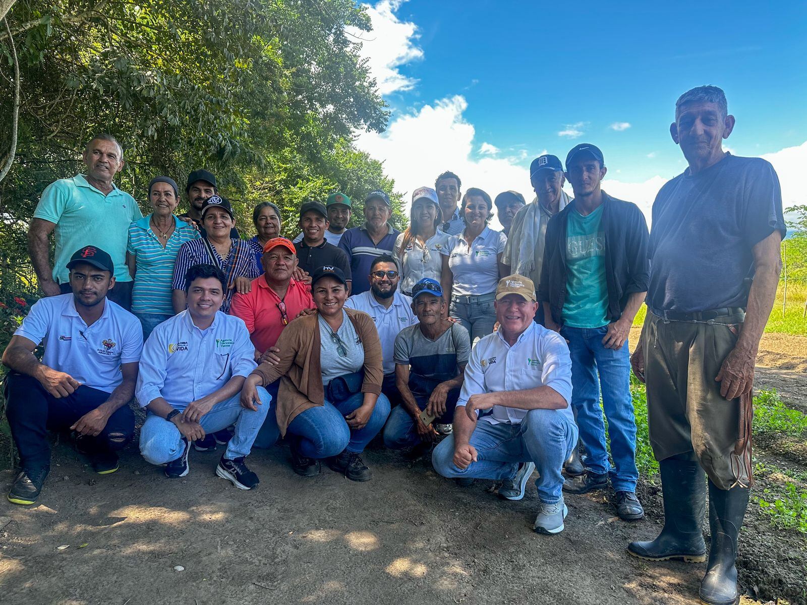 formalizar más de 2000 hectáreas de propiedad rural. Foto Agencia Nacional de Tierras.