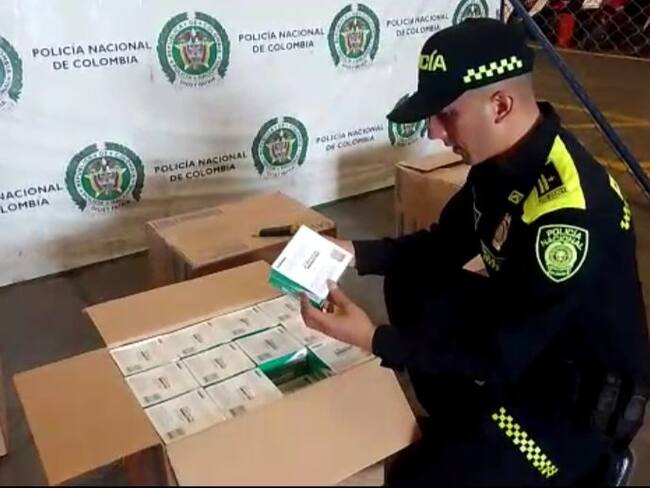 Mercancía de contrabando en Barranquilla./ Foto: Policía Fiscal y Aduanera