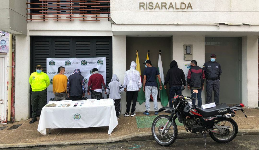 Capturas de la operación Colina en Risaralda y Anserma
