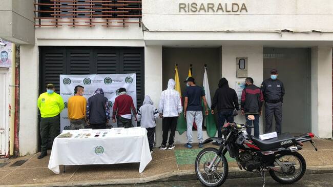 Capturas de la operación Colina en Risaralda y Anserma