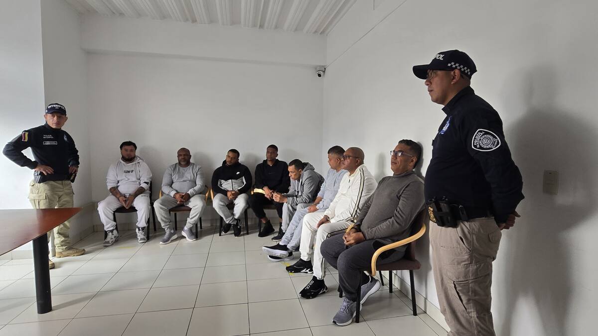 Colombia extraditó a ocho narcotraficantes a Estados Unidos