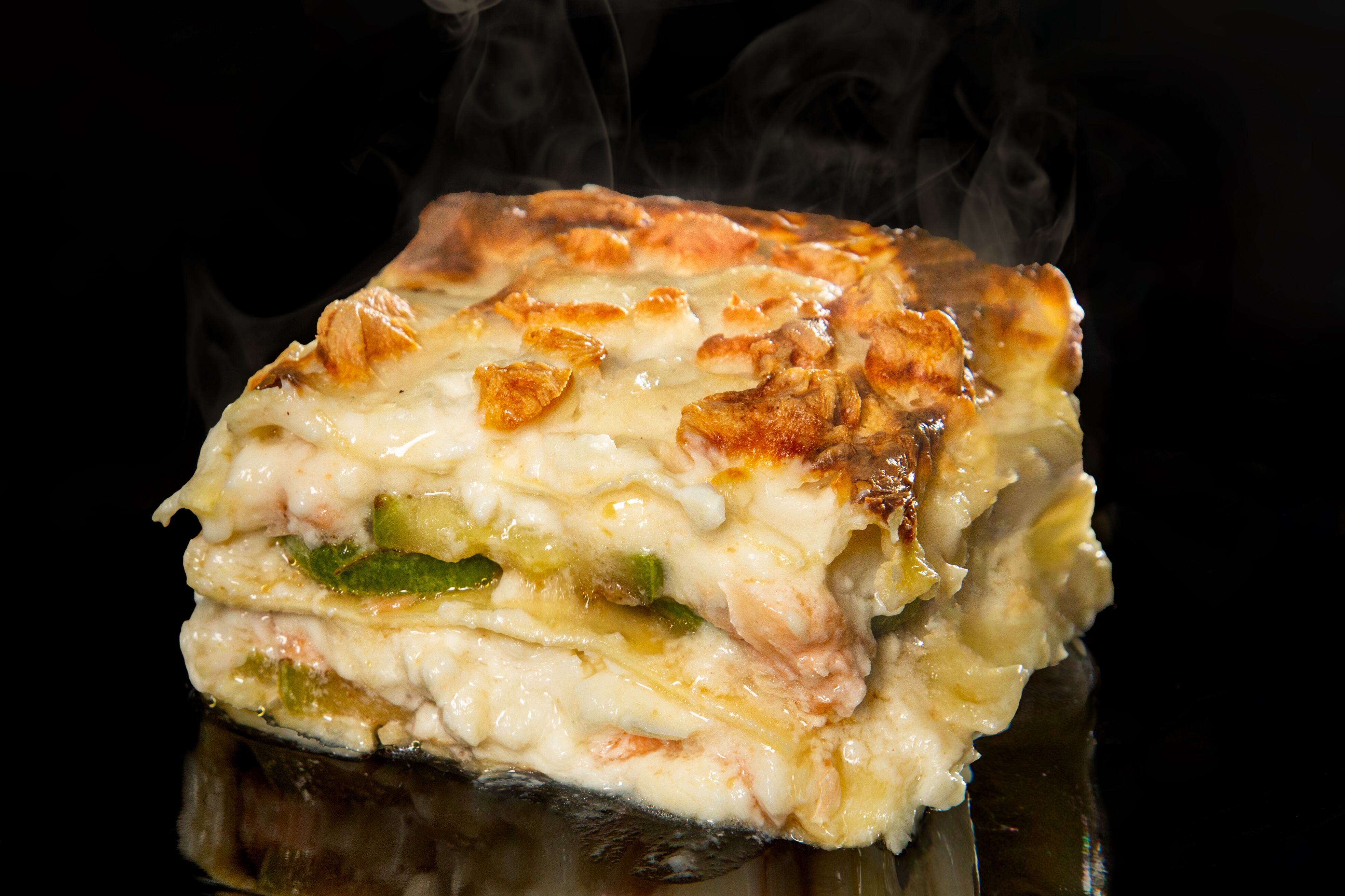 Lasagna de pollo de espinaca, imagen de referencia (Getty Images).