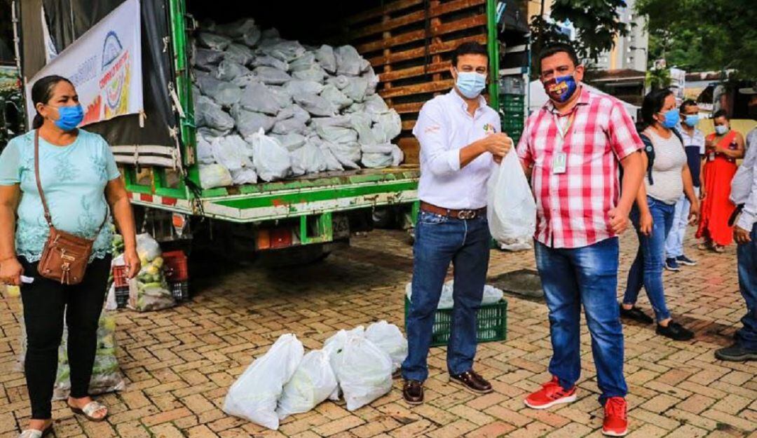 Campañas en el Meta para apoyar el comercio de los productos agrarios. 