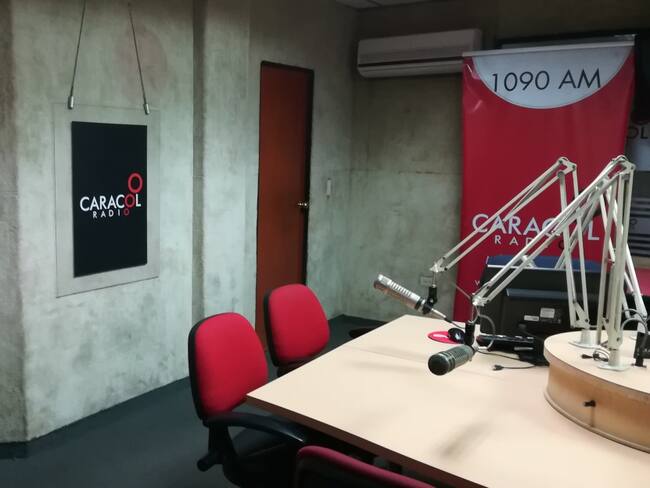 Cabina Caracol Radio Cúcuta