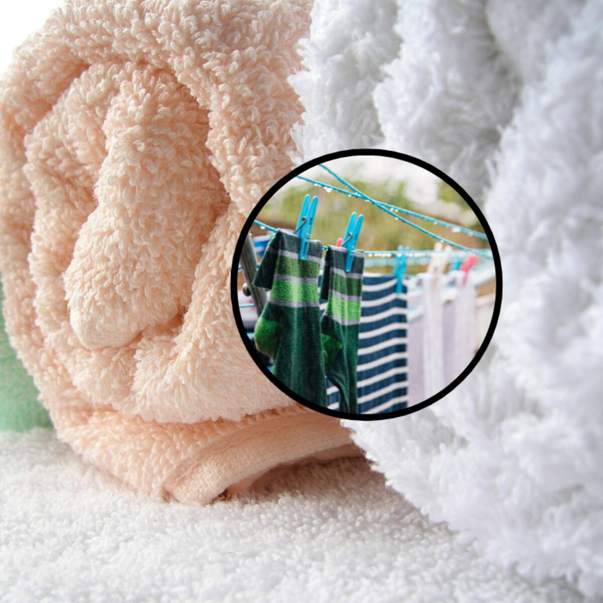 ¿Cómo secar la ropa en esta temporada de lluvias? Este es el truco de la toalla