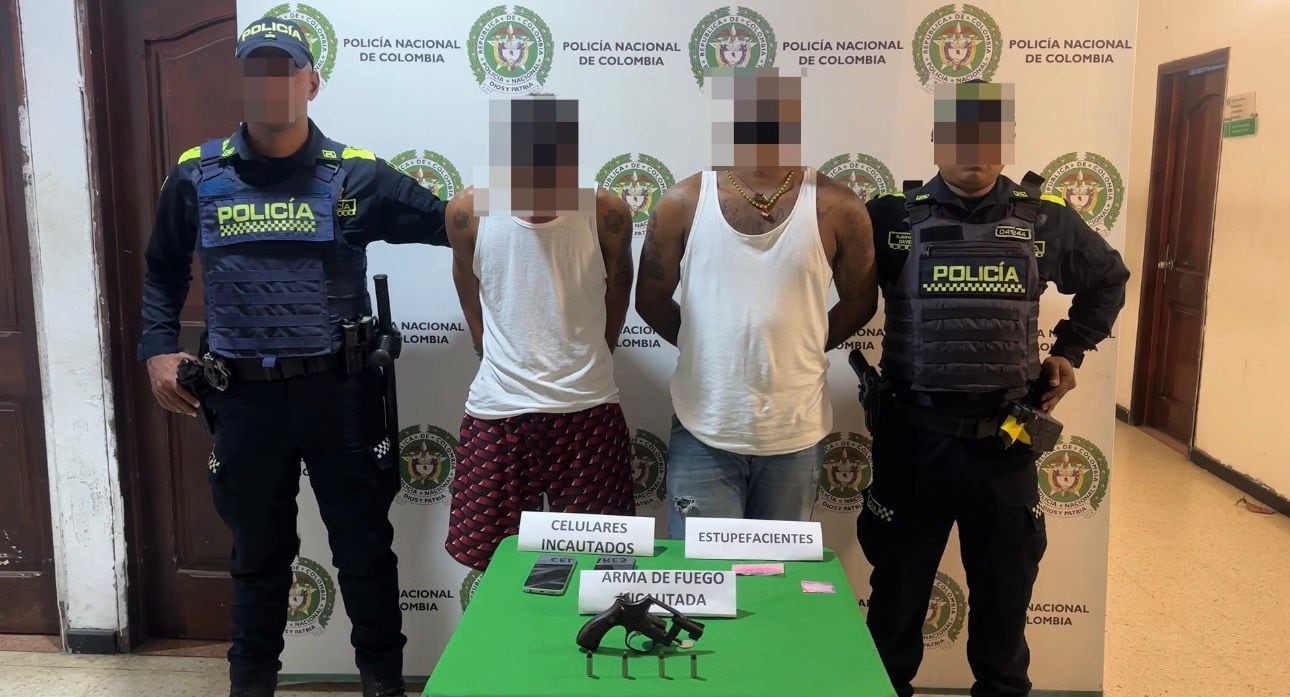Capturados alias “Samircañón y El Malkis”, vinculados a varios delitos en Cartagena