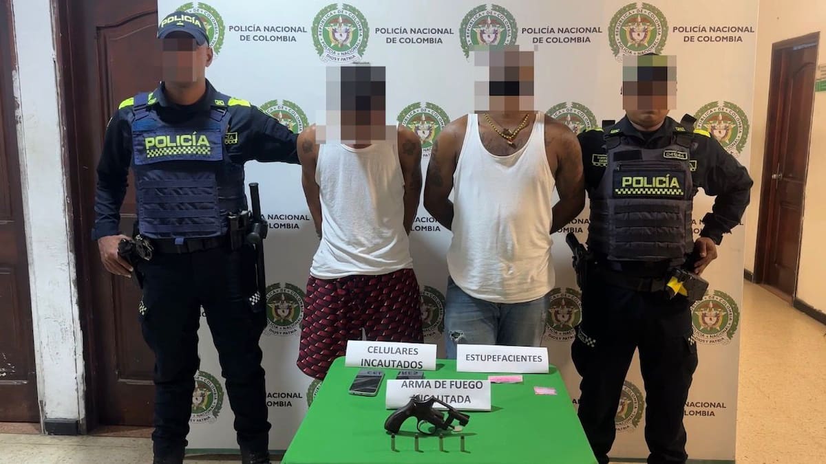 Capturados alias “Samircañón y El Malkis”, vinculados a varios delitos en Cartagena