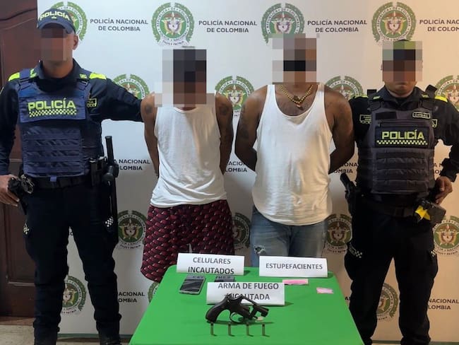 Capturados alias “Samircañón y El Malkis”, vinculados a varios delitos en Cartagena