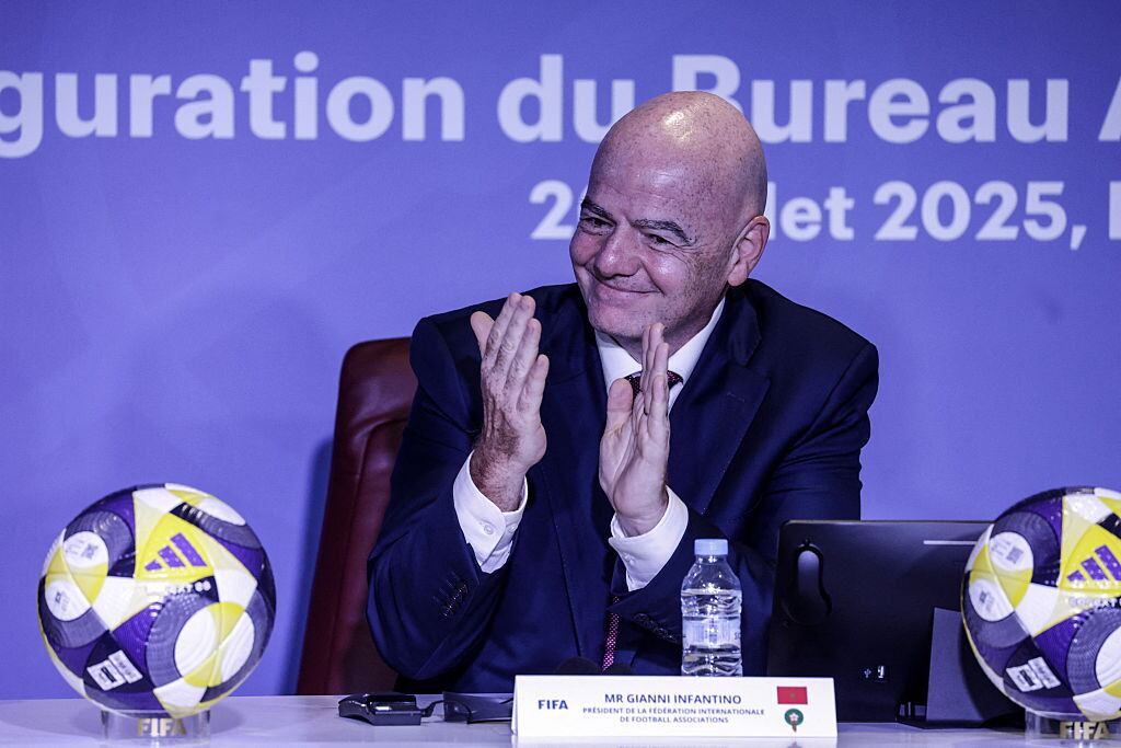 Gianni Infantino, présidente de la FIFA /Getty Images