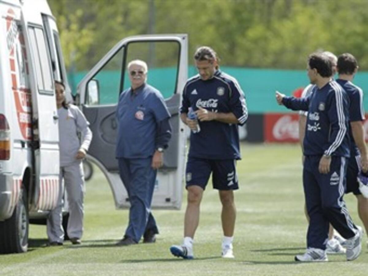 Demichelis perdió el conocimiento tras chocar con Rojo en entrenamiento de Argentina