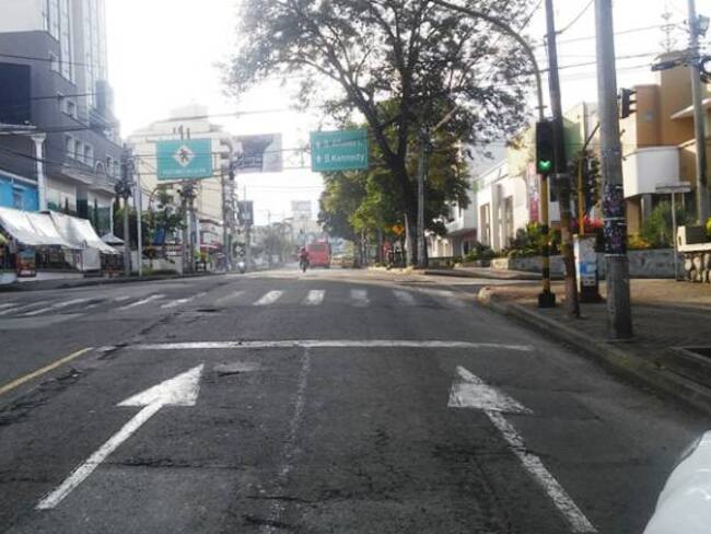 El reparcheo se hará en la zona más afectada de la parte baja de la circunvalar.