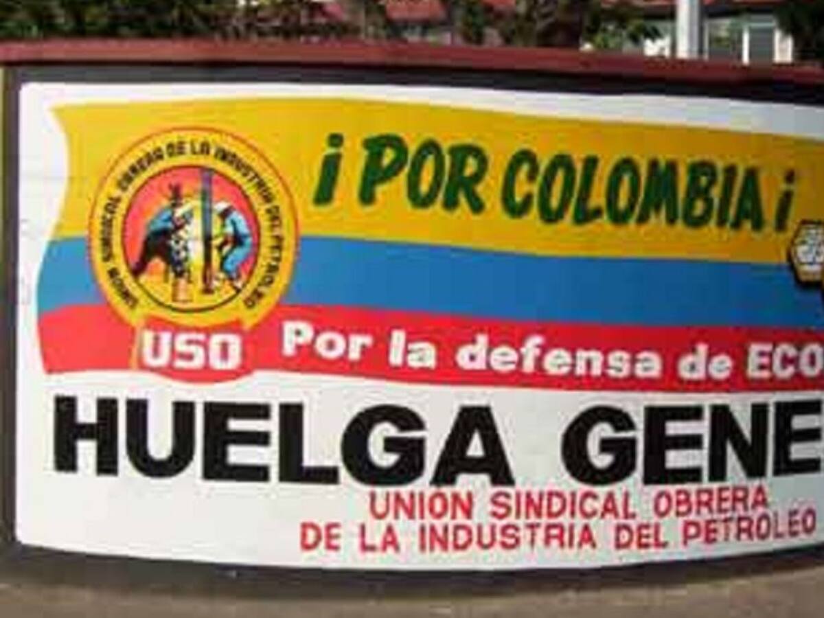 Trabajadores de la USO también participan del paro nacional