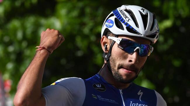 Fernando Gaviria ganó la 12ª etapa del Giro de Italia. Foto: Agencia EFE/Alessandro Di Meo