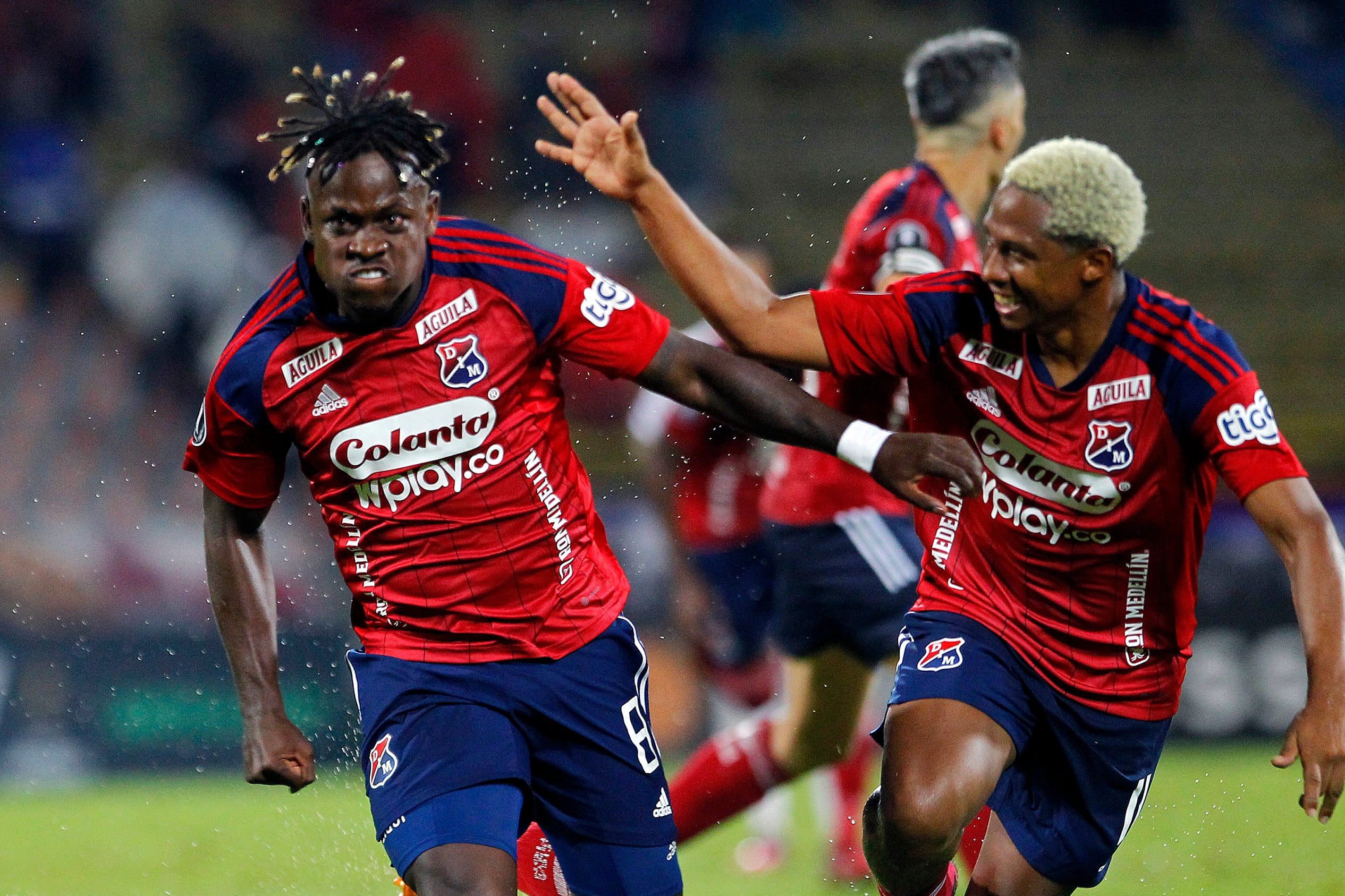 Andrés Ibargüen, extremo del Medellín. (Photo by Freddy BUILES / AFP) (Photo by FREDDY BUILES/AFP via Getty Images)