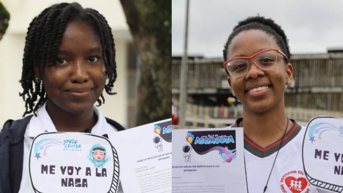 Dos niñas pereiranas fueron seleccionadas para una misión en la Nasa