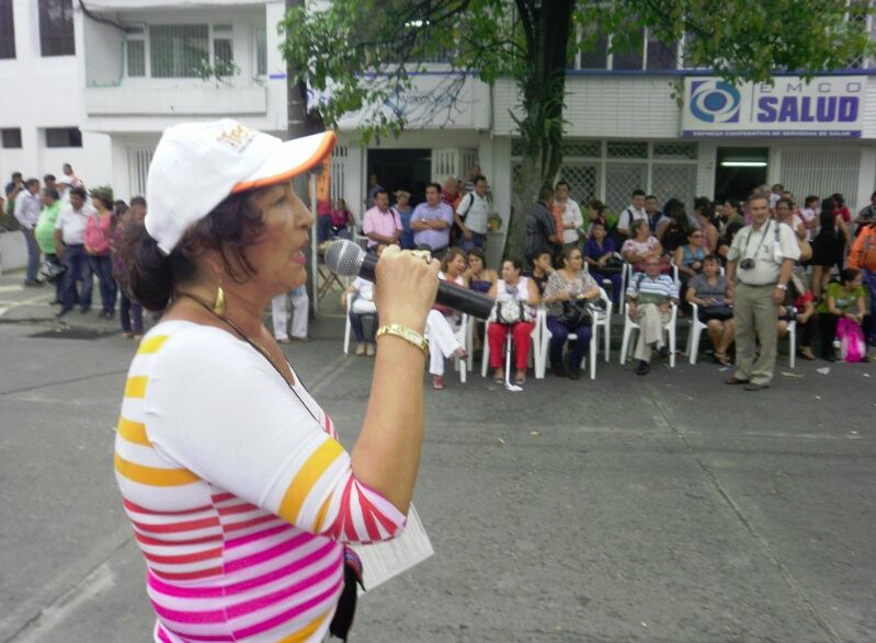 Lucy Astrid Arciniegas, integró el sindicato de Simatol/Cortesía Fecode