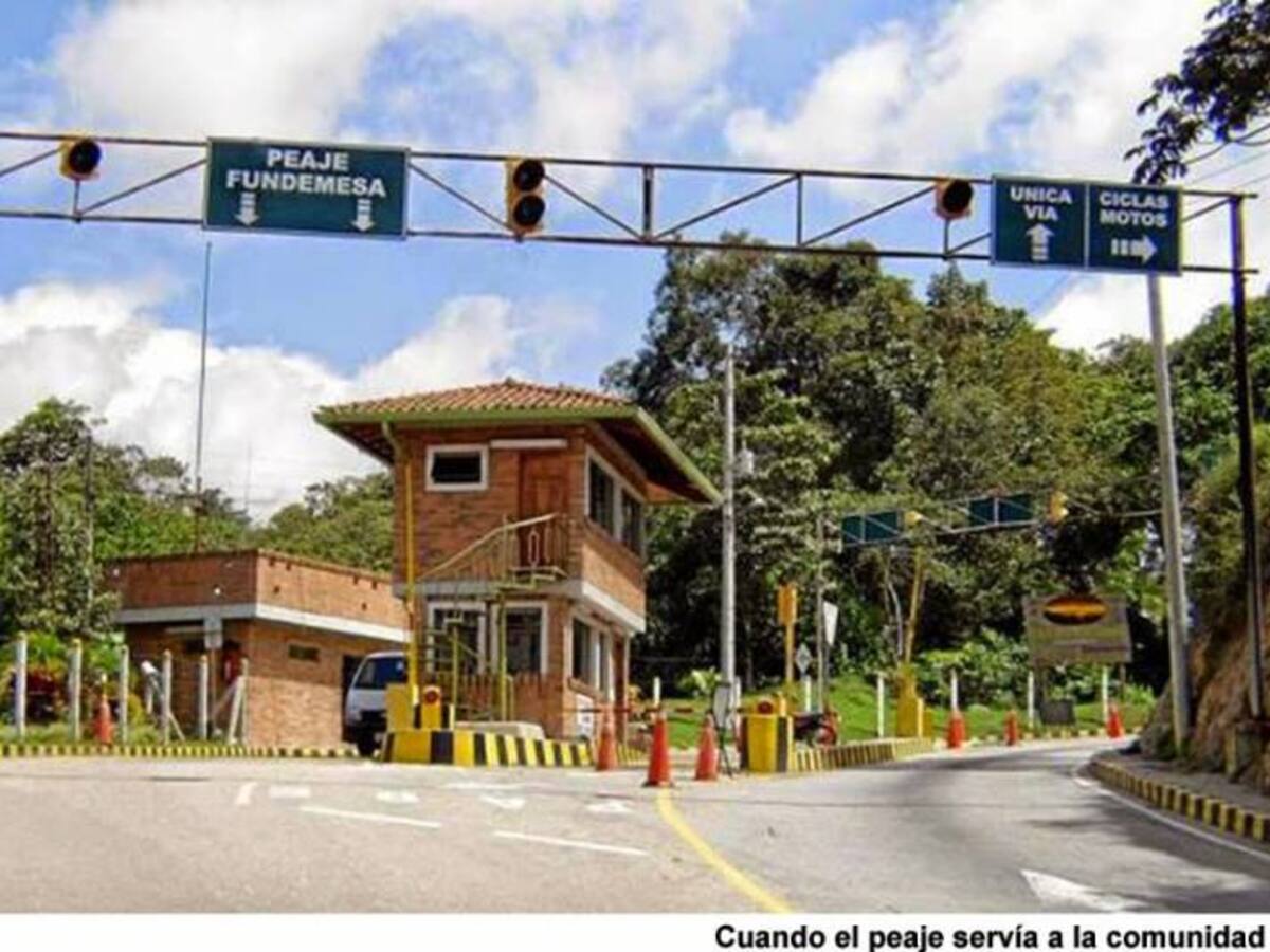 Subió el valor del peaje en la Mesa