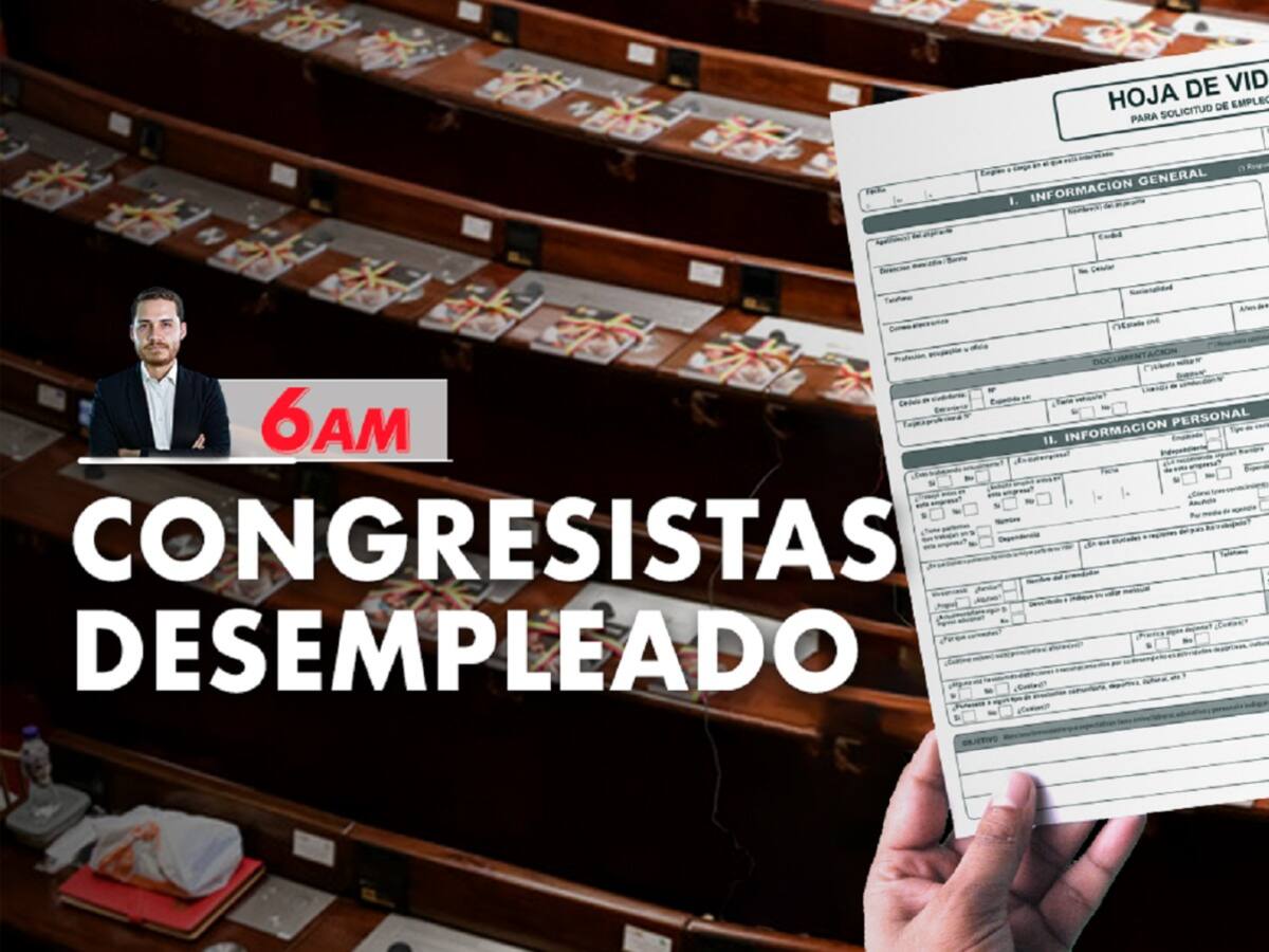 Congresistas desempleados