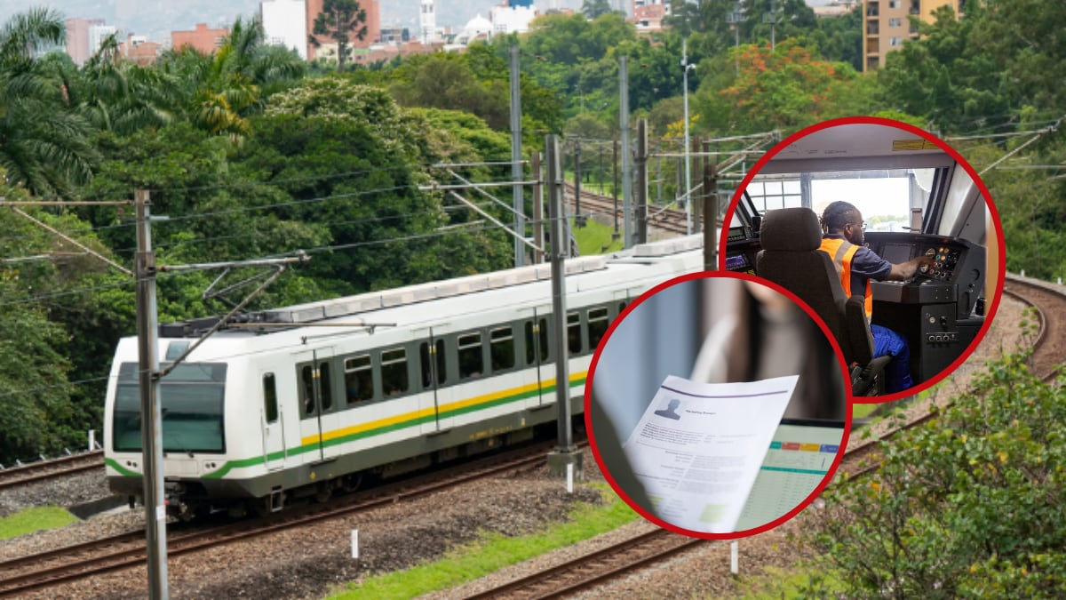 Abierta convocatoria para conductores del Metro de Medellín (créditos: Metro de Medellín y GettyImages)